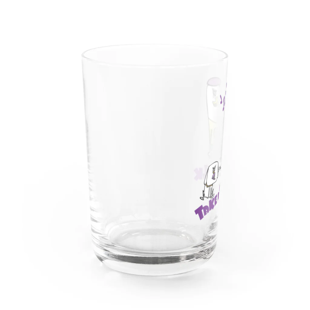 R_T_Gracieのわんこと散歩 Water Glass :left