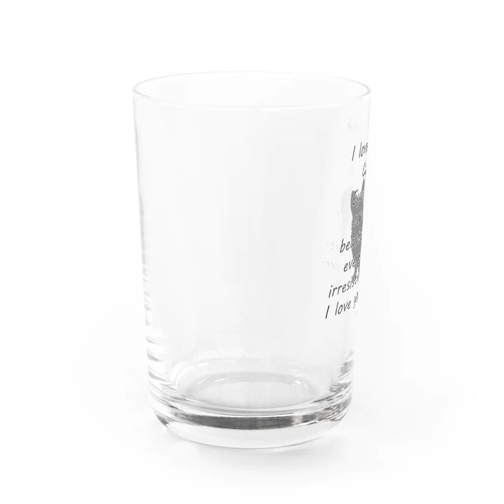 onehappinessのコーギー Water Glass :left