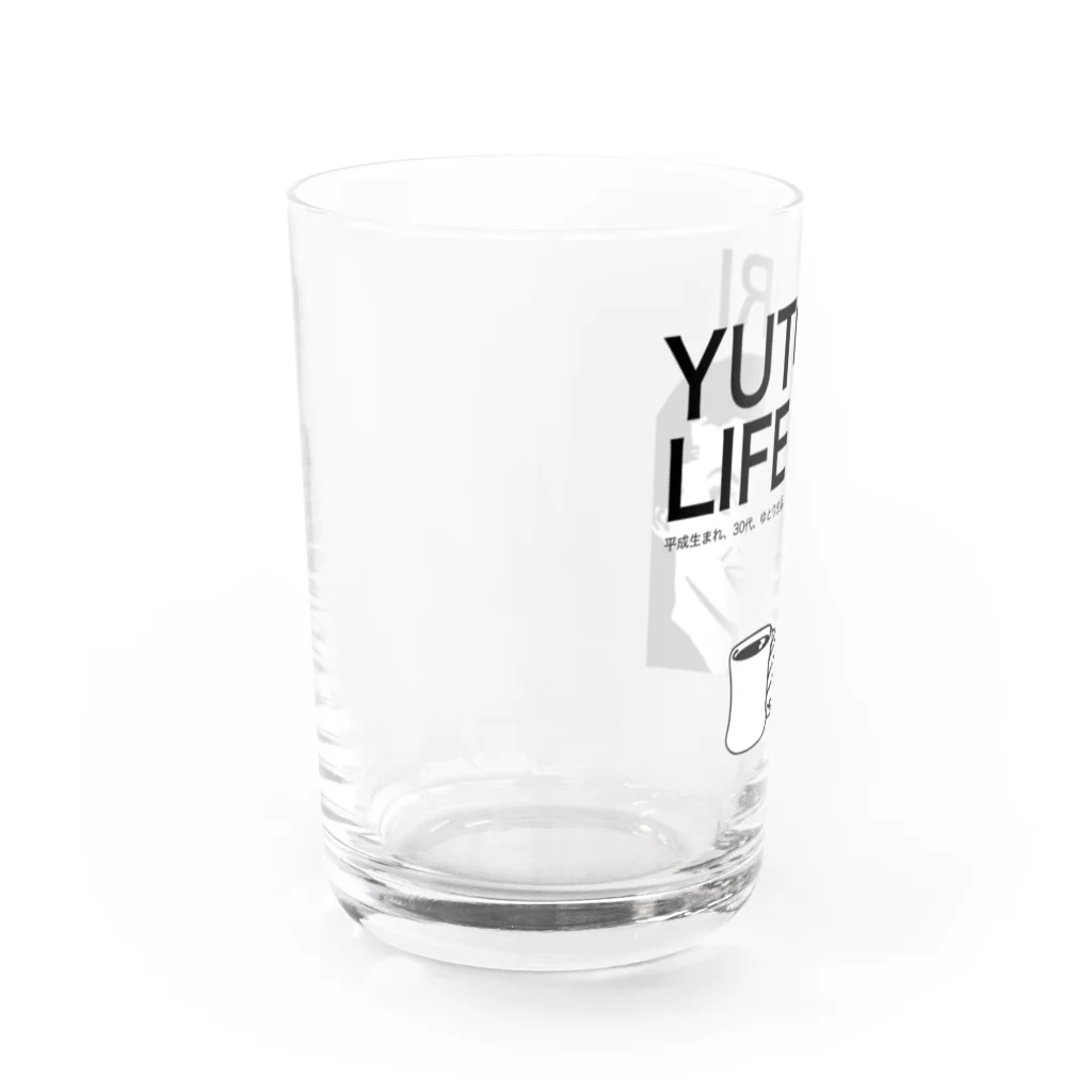 YUTORILIFEのゆとりLIFE Water Glass :left