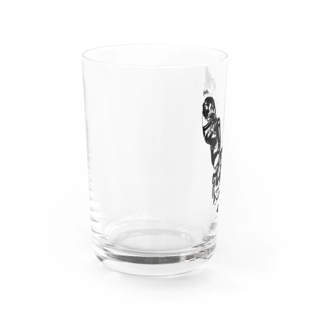 SIXTY-NINE FACTORYのBlack Bunny Mask Water Glass :left