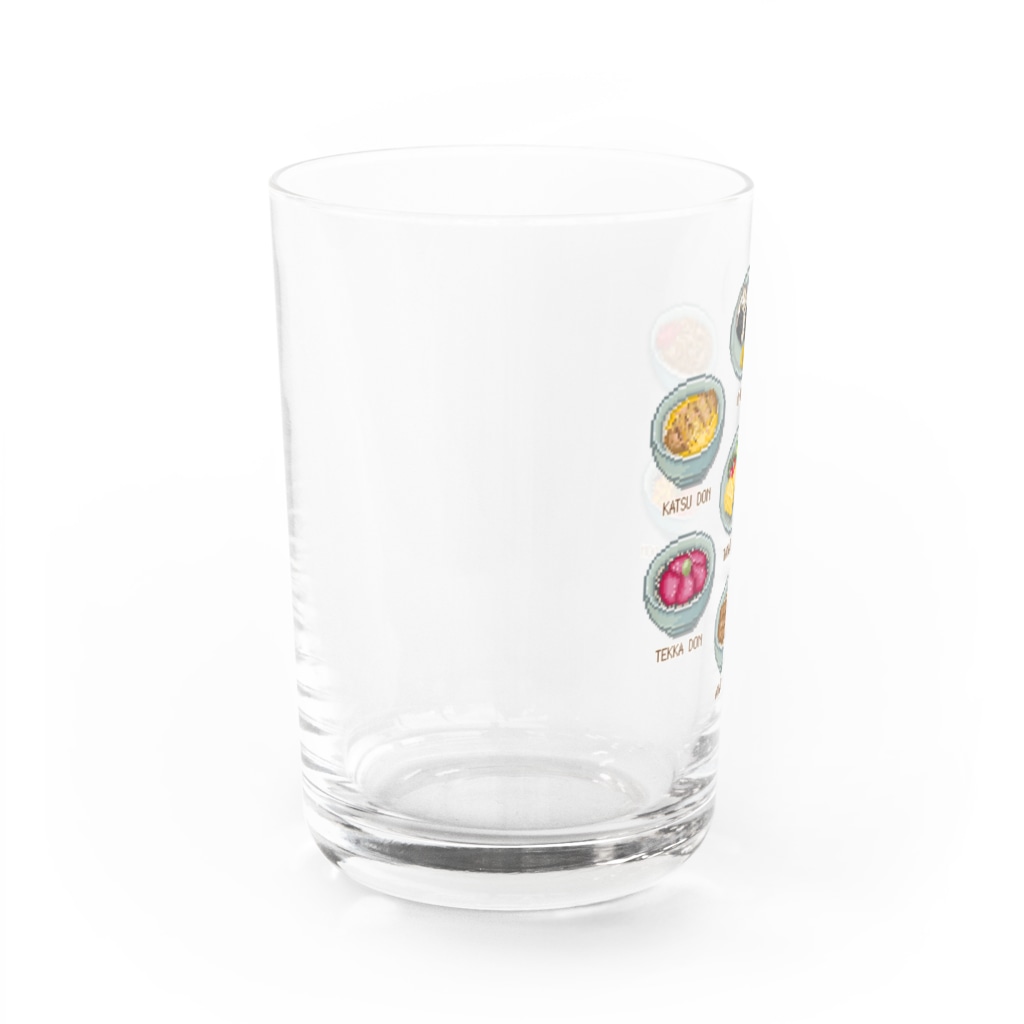 猫と釣り人のWASHOKU_2 Water Glass :left