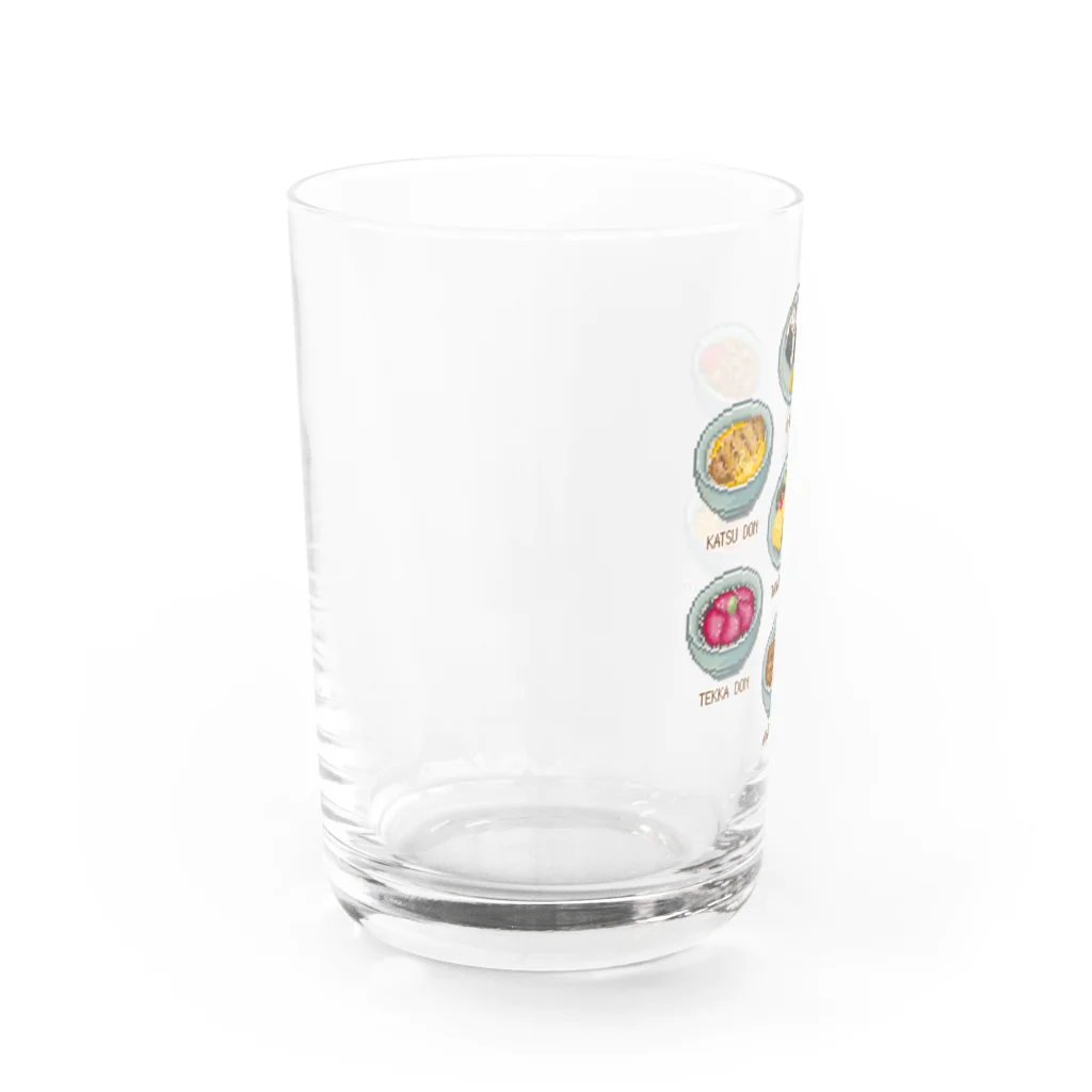 猫と釣り人のWASHOKU_2 Water Glass :left