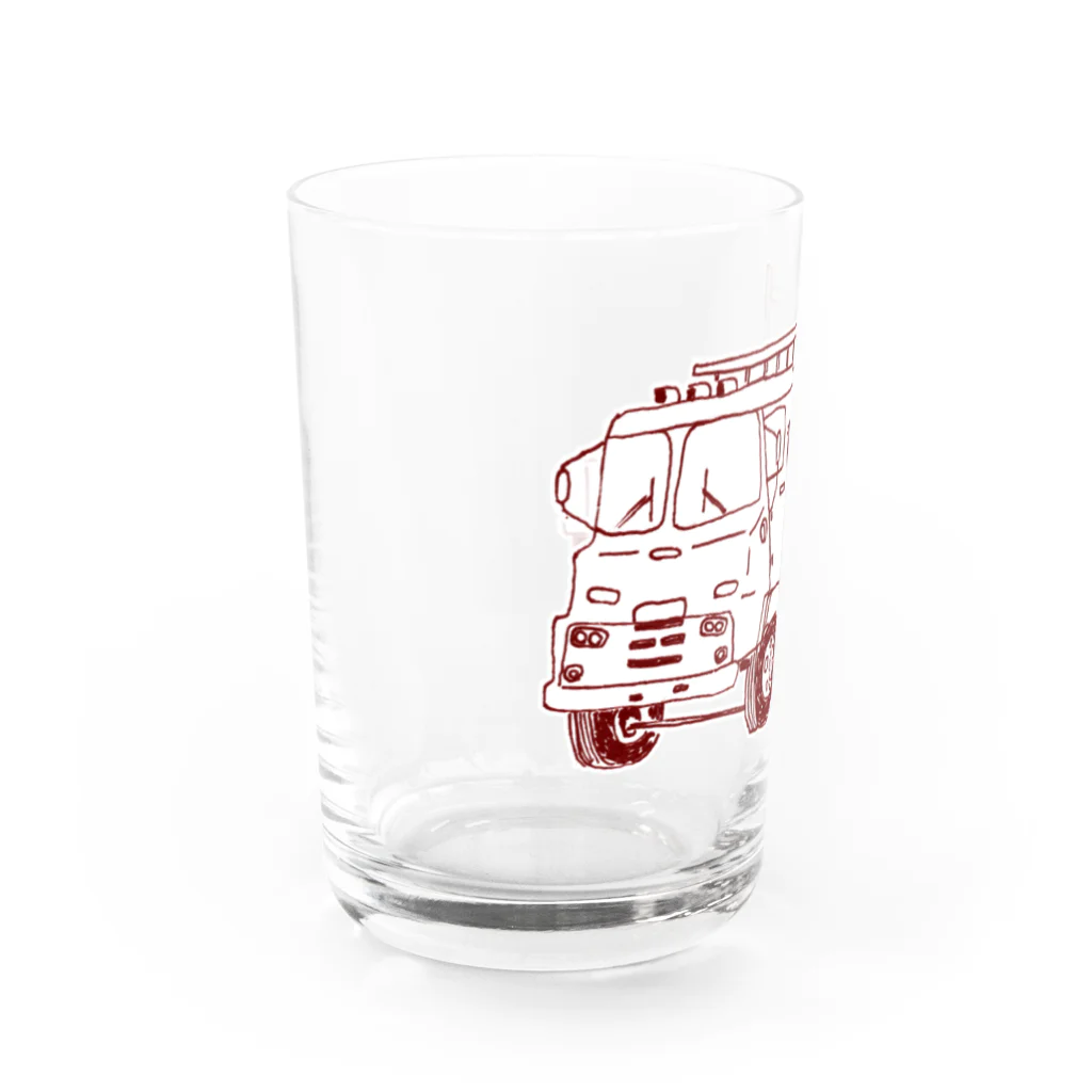 NIKORASU GOのトラック Water Glass :left