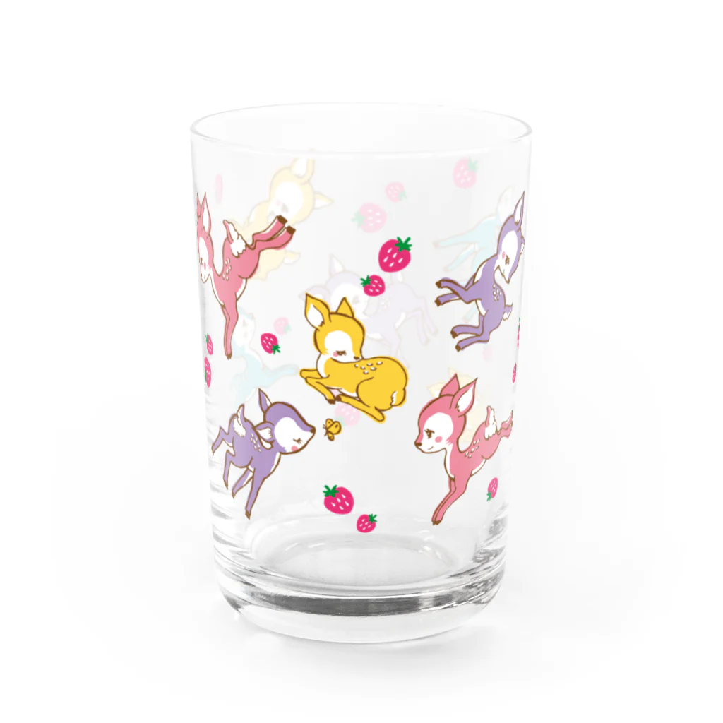 coto mono 分室のカラフルバンビ Water Glass :left