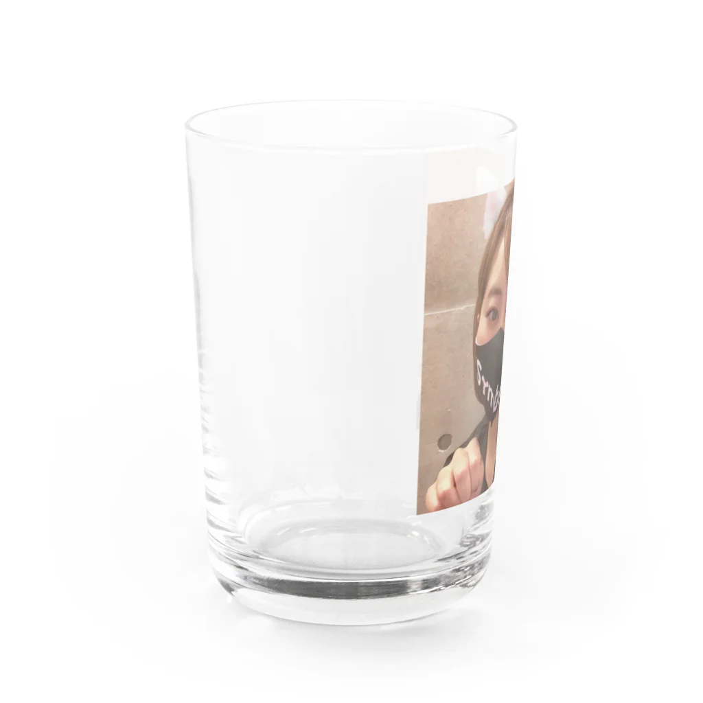 なーちゃん NEM Symbol コラボグッズのなーちゃん × NEM Symbol コラボGOODS Water Glass :left