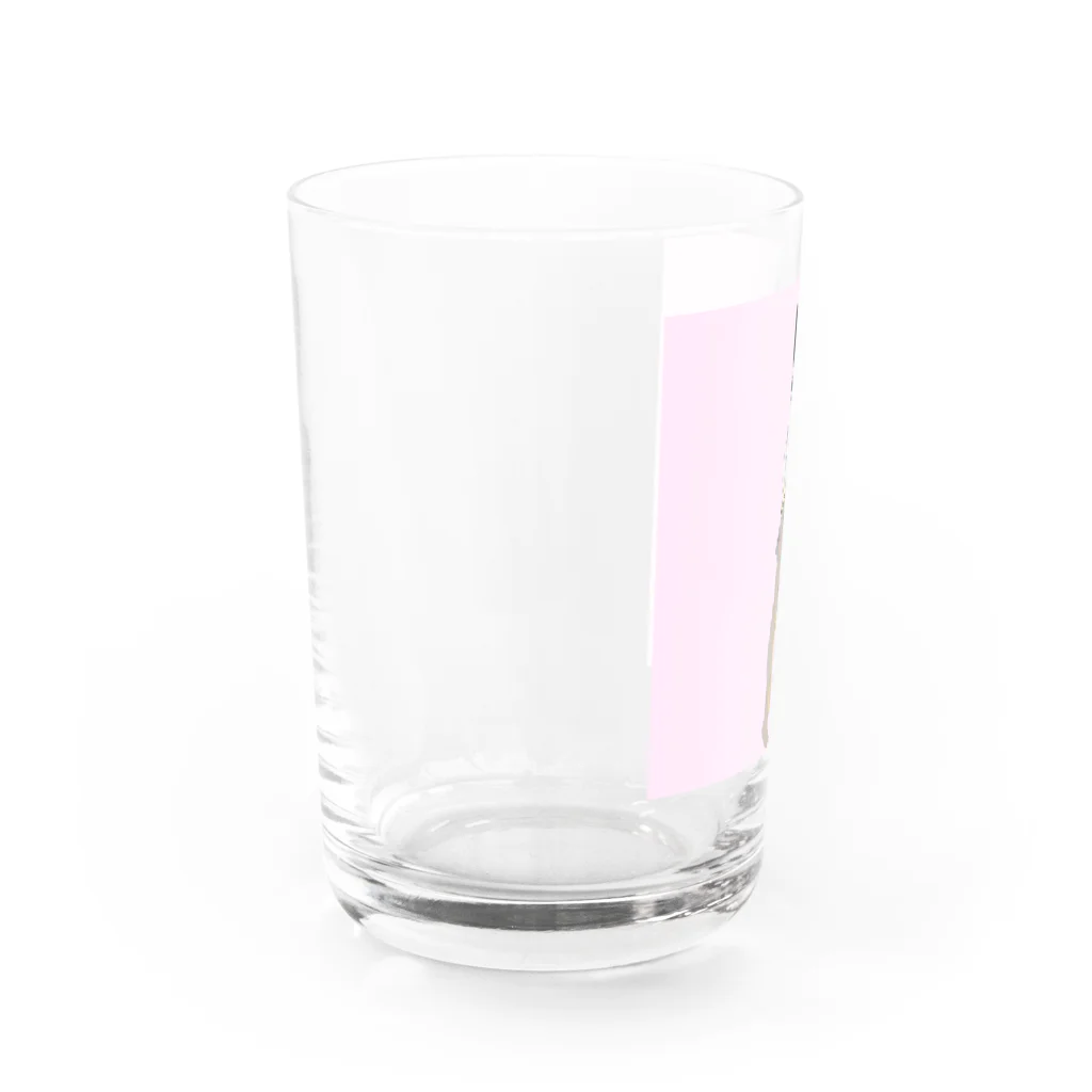 mura☆saki♪の振り返りポニーテール美少女(タイツバリエーション) Water Glass :left