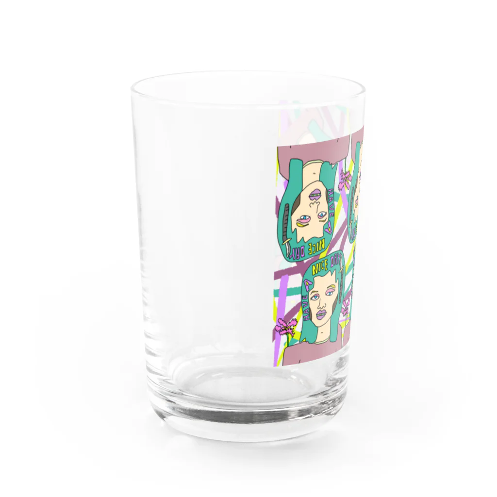 Msto_market a.k.a.ゆるゆる亭のHave a nice day ! Water Glass :left