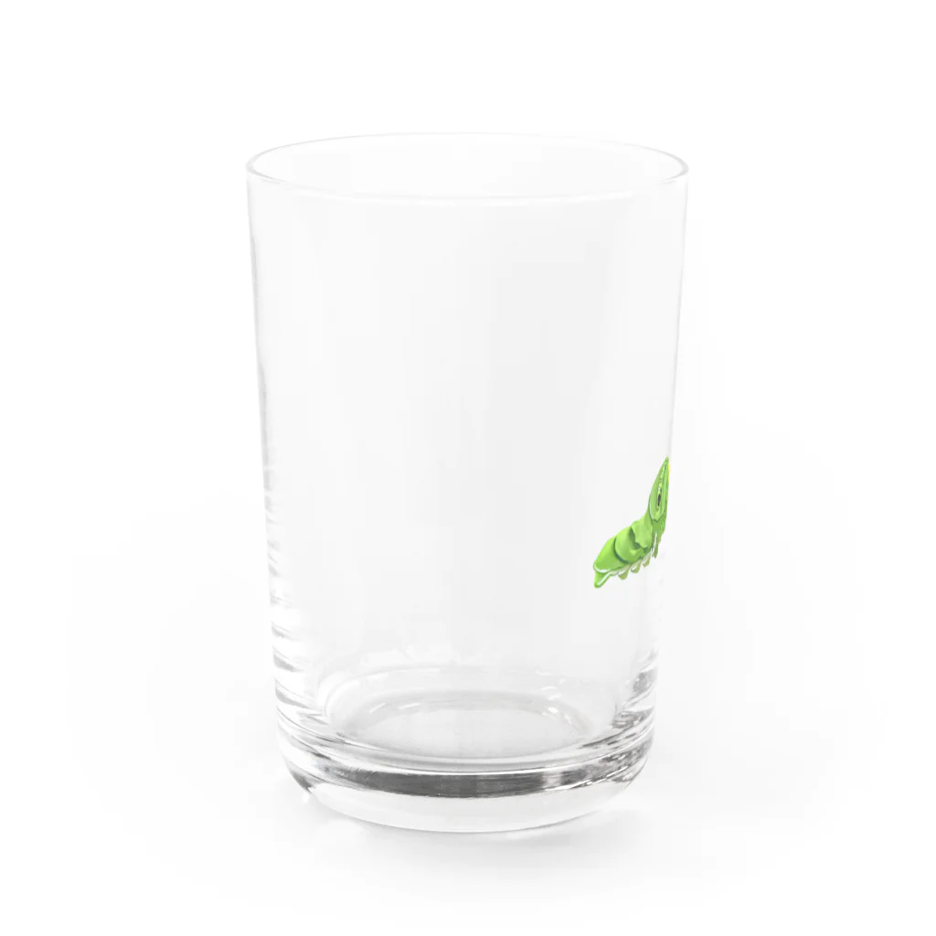 illust.nulのナミアゲハの幼虫 Water Glass :left