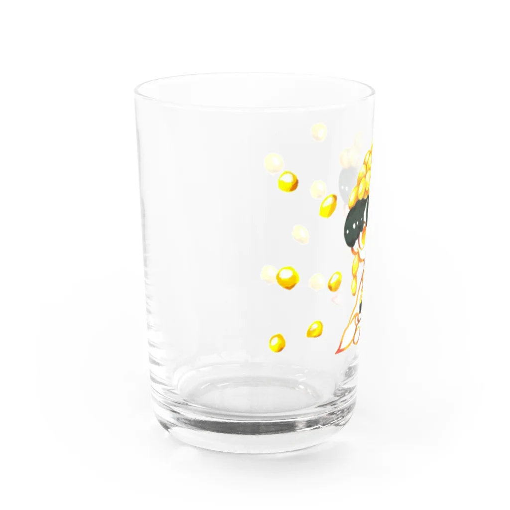 -紅タケ-のマヨコーンちゃん。 Water Glass :left