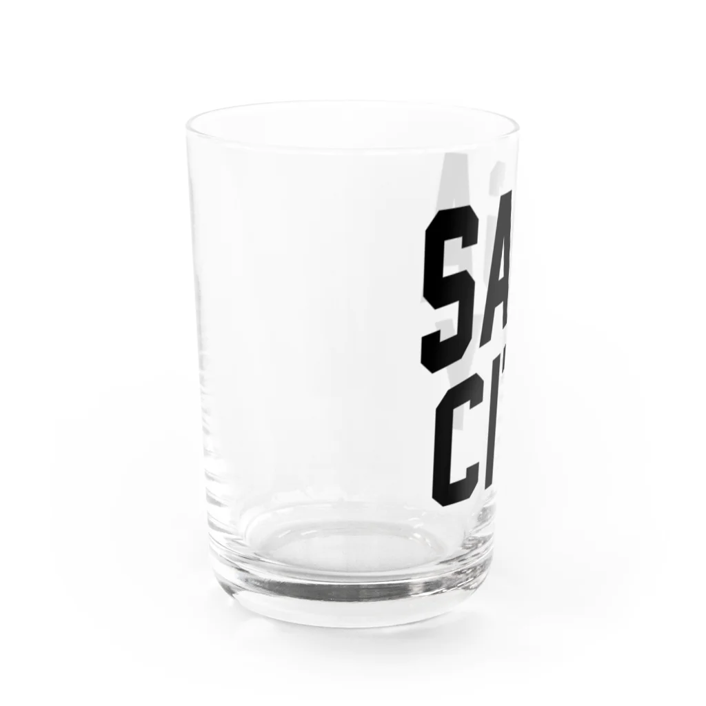 JIMOTOE Wear Local Japanの佐賀市 SAGA CITY Water Glass :left