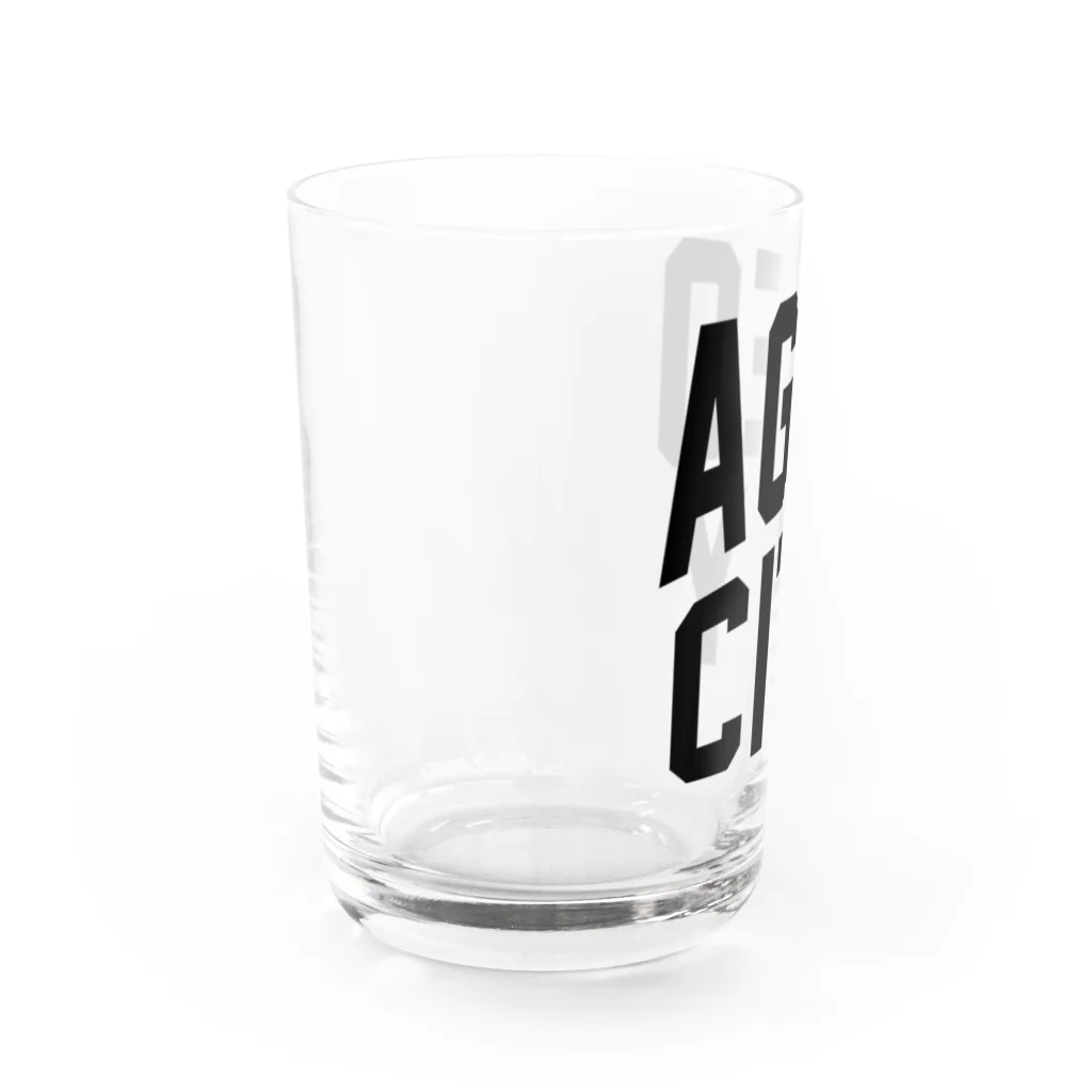 JIMOTOE Wear Local Japanの上尾市 AGEO CITY Water Glass :left