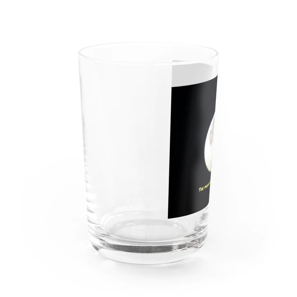 でおきしりぼ子の実験室の2020_十五夜文字入り Water Glass :left