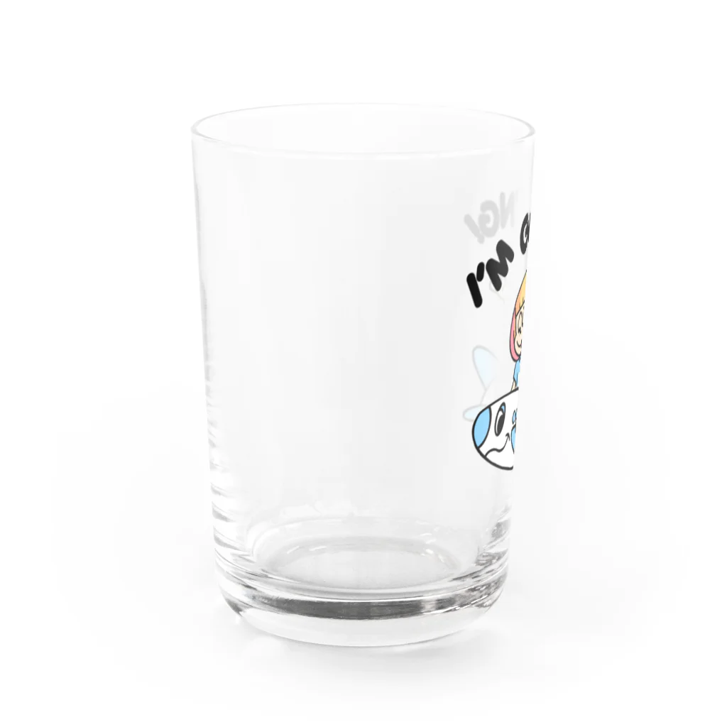 ハワイが大好きな女の子『HENOHENO MAPPY』の行ってきまーす(ハワイを愛するあなたへ) Water Glass :left