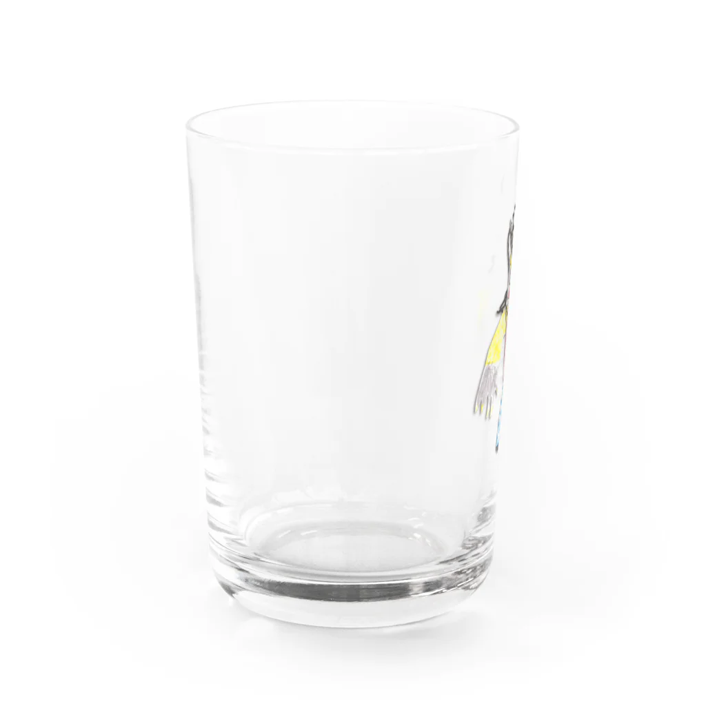 ふきの工房のスリラーなオオカミ Water Glass :left
