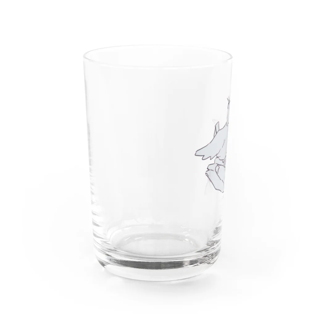 su⑤のキイロさん Water Glass :left