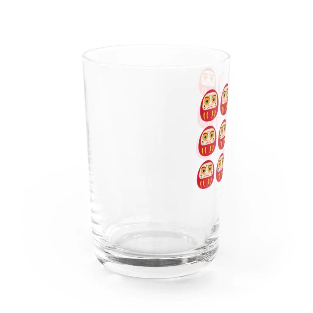 フォーヴァのだるまさんたち Water Glass :left