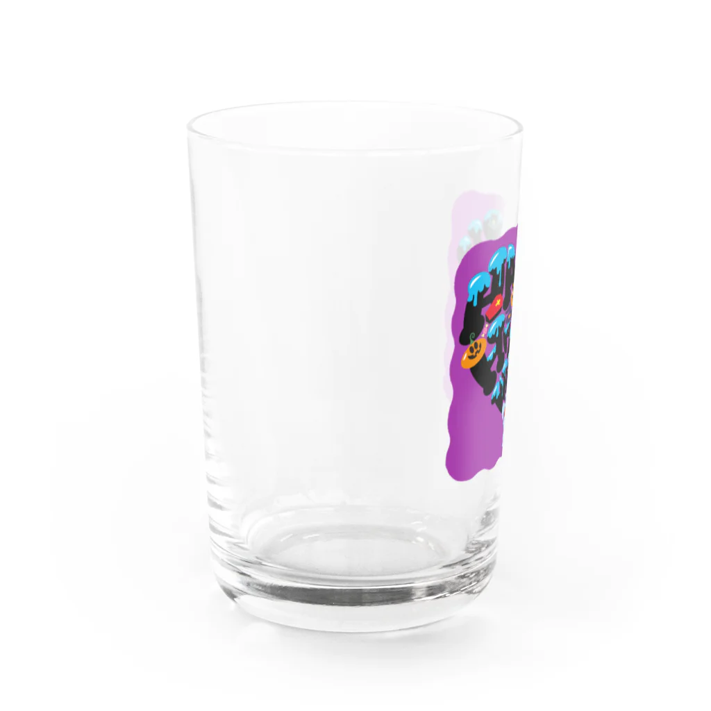 P-TOSHIのハッピーハロウィン Water Glass :left