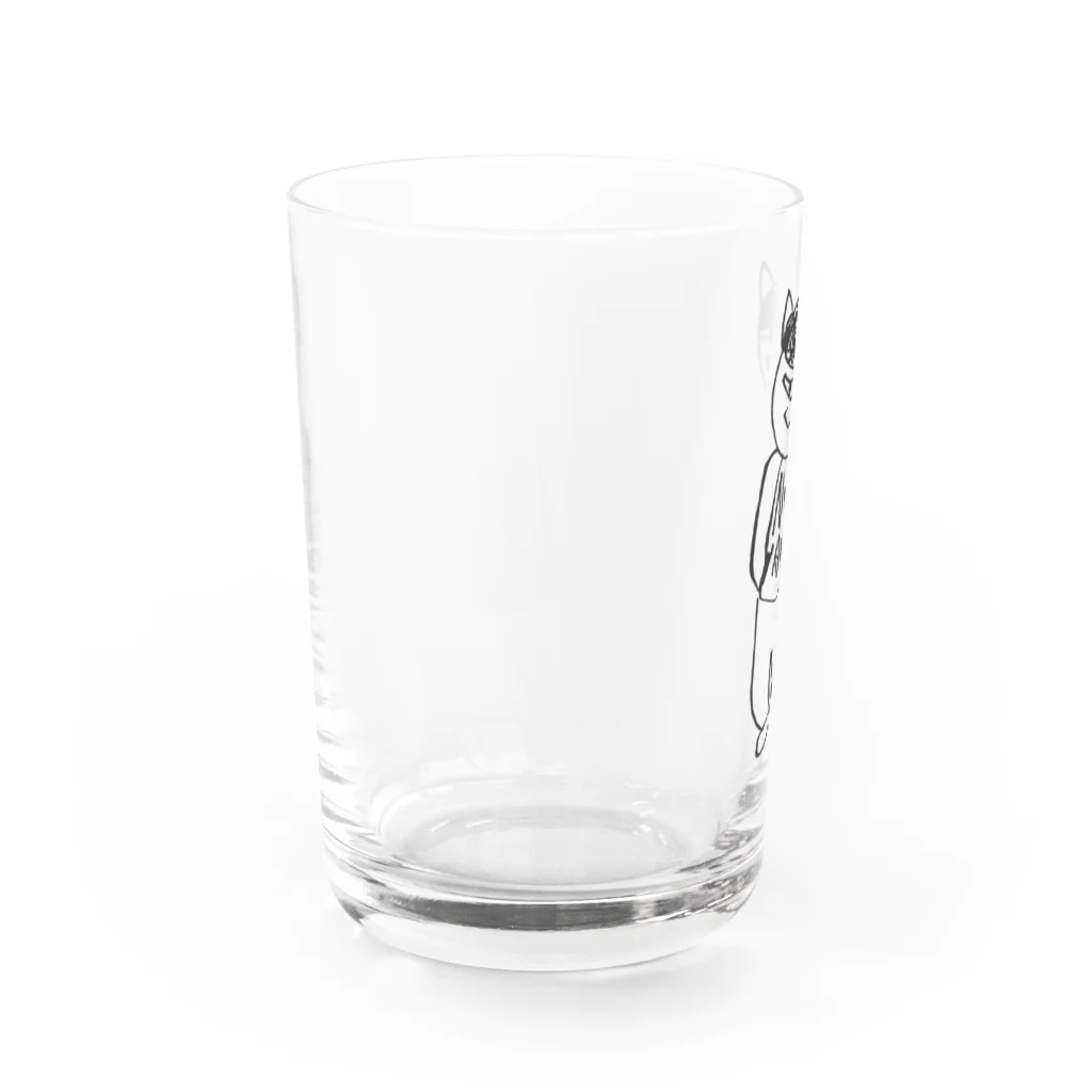 猫田ノミ子の野毛ねこ Water Glass :left