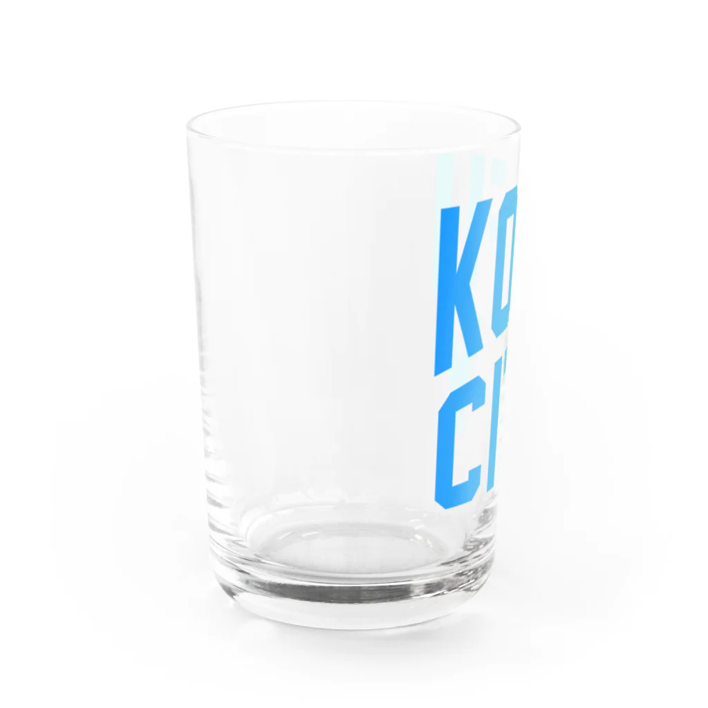 JIMOTOE Wear Local Japanの甲府市 KOFU CITY Water Glass :left