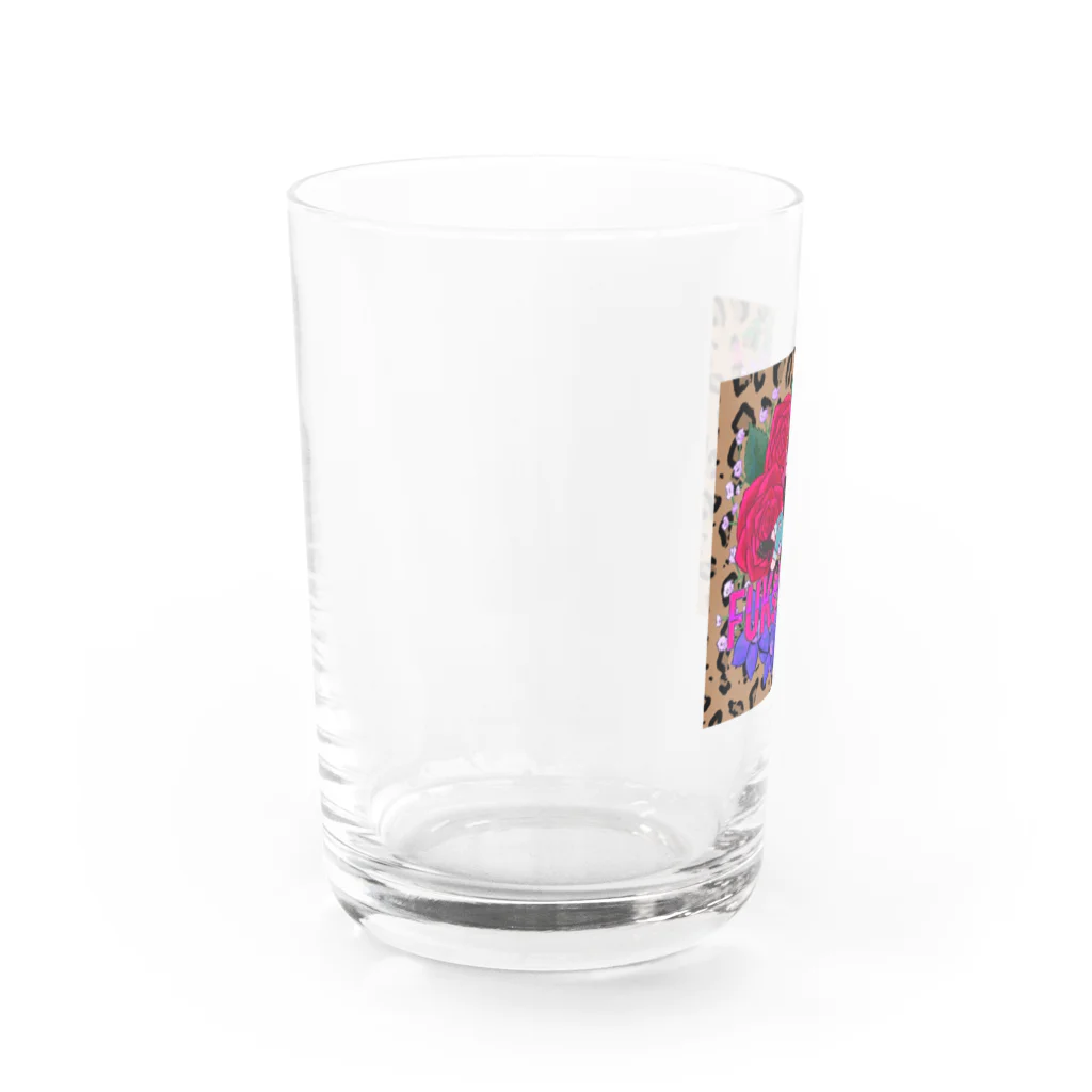 FUKsia_pINKのフゅーシャちゃん Water Glass :left