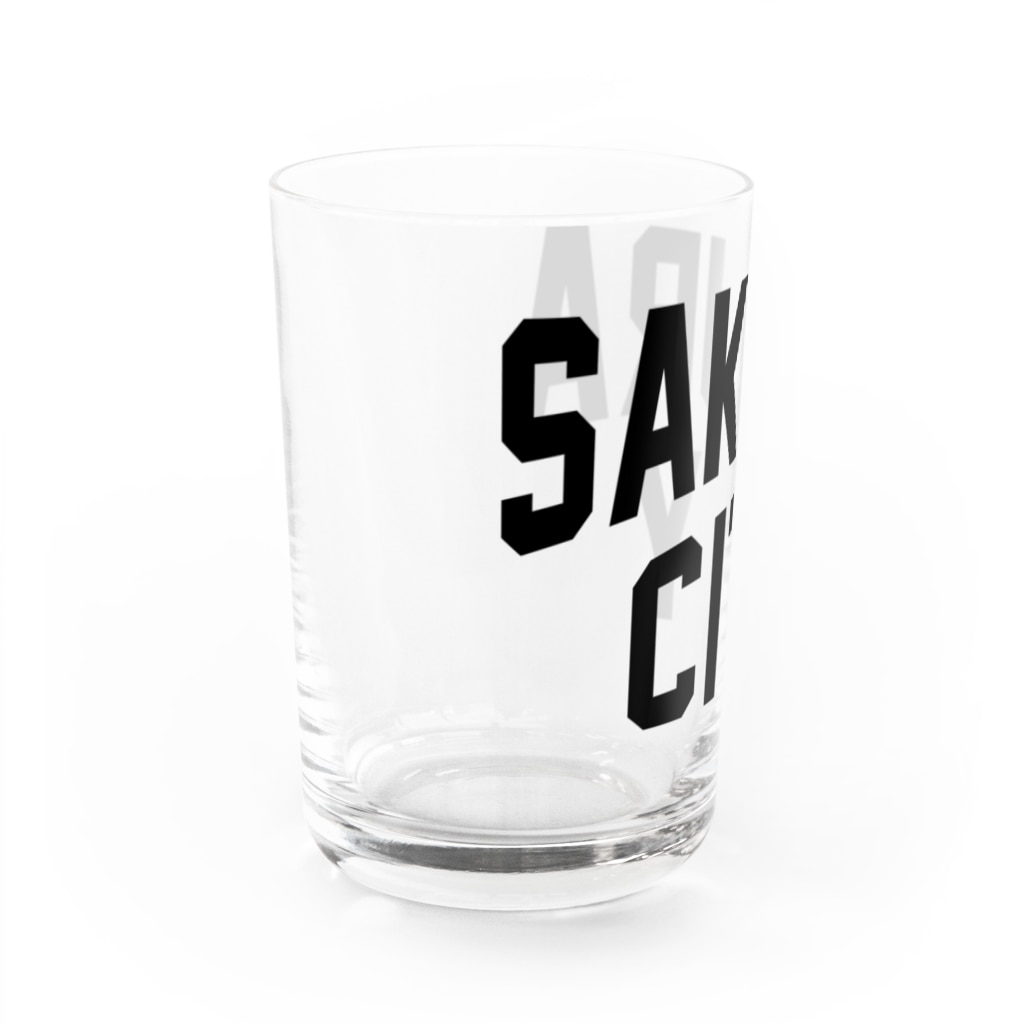 JIMOTO Wear Local Japanの佐倉市 SAKURA CITY Water Glass :left