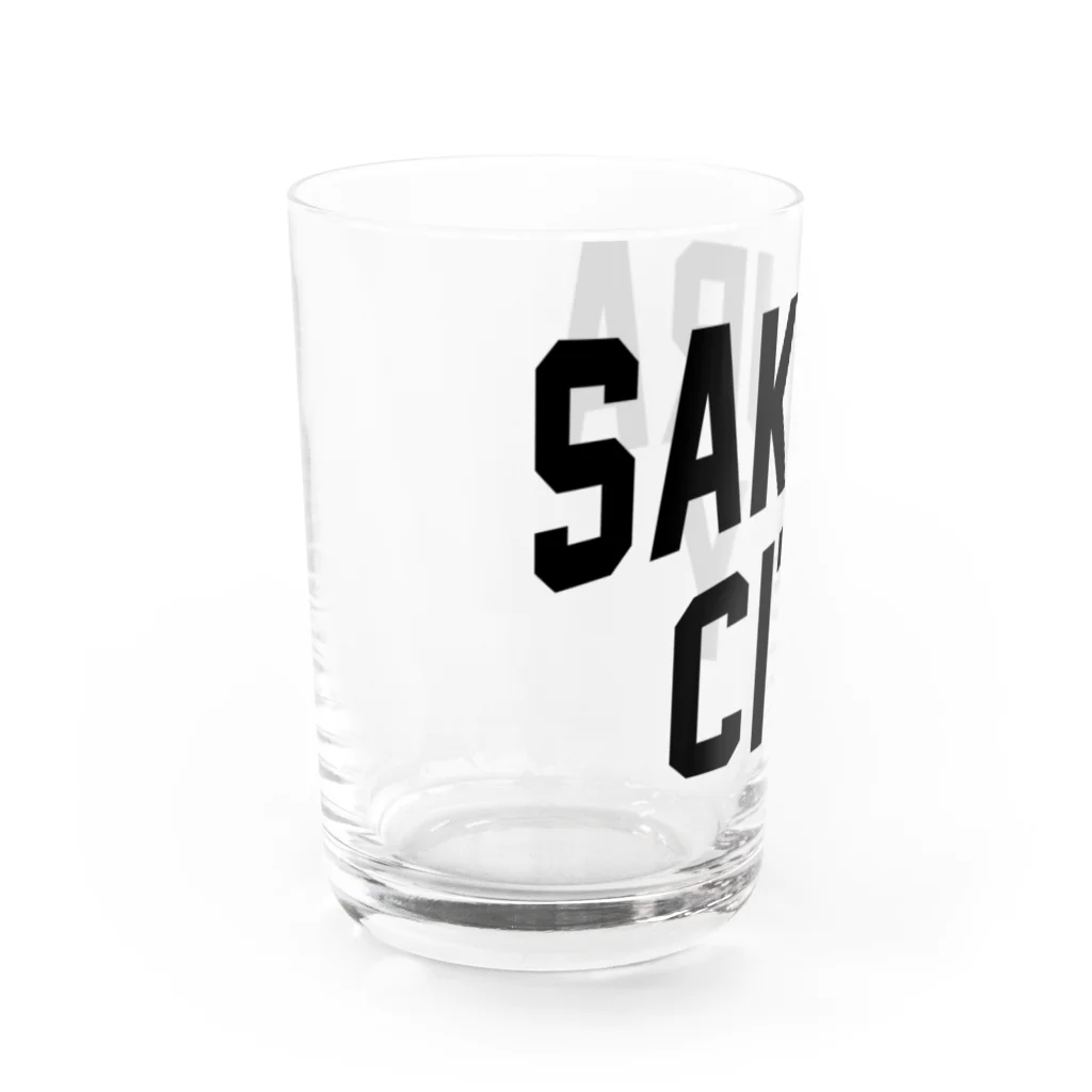 JIMOTO Wear Local Japanの佐倉市 SAKURA CITY Water Glass :left