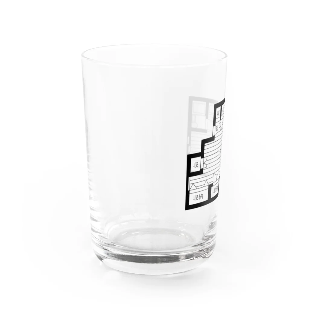 うてろの変な間取り Water Glass :left