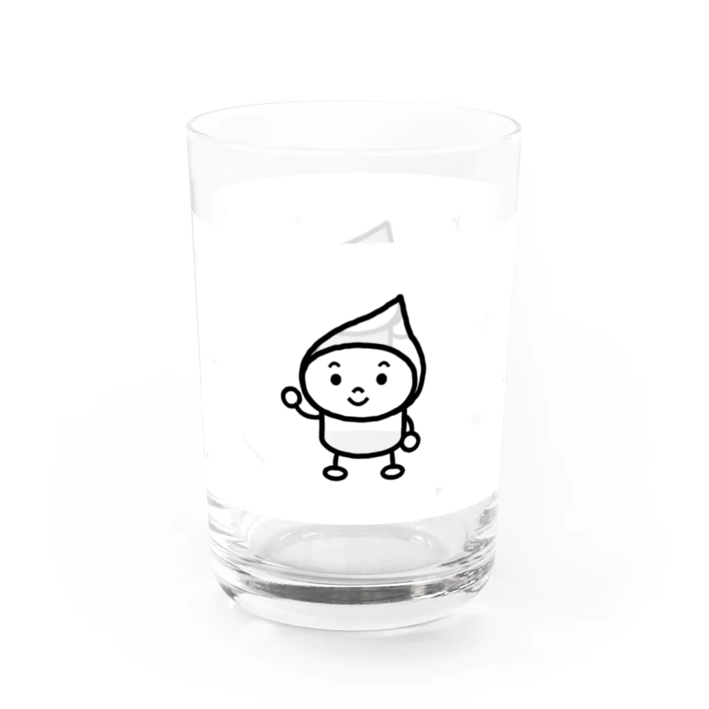 それゆけ！インキちゃん！のインキちゃんグラス Water Glass :left