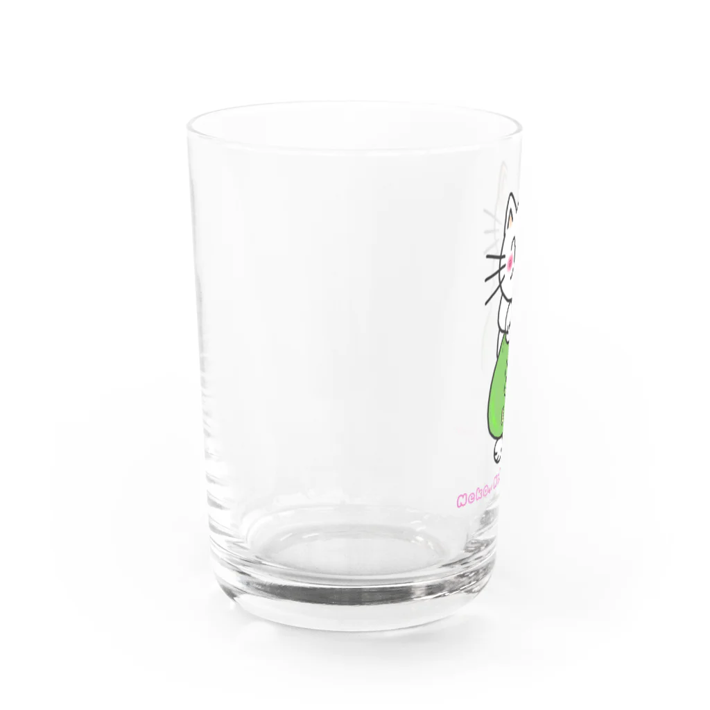 ウチのMEIGENやさんのネコがネコのエコバッグ Water Glass :left