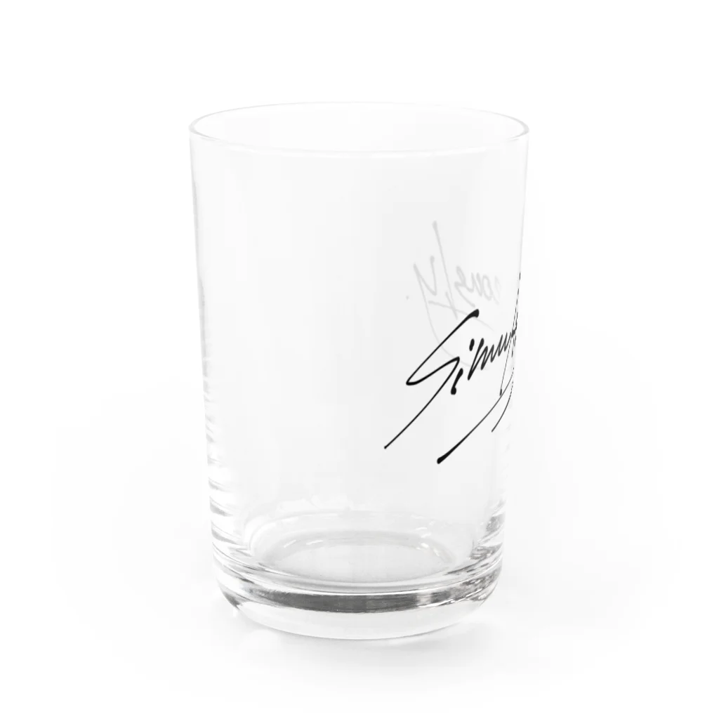 みおるしの同時 Water Glass :left