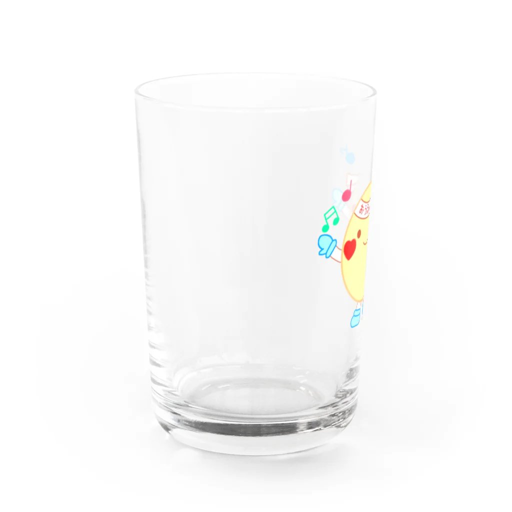 sYAK! はっぴ〜すまいるっぷのおうえんくん Water Glass :left