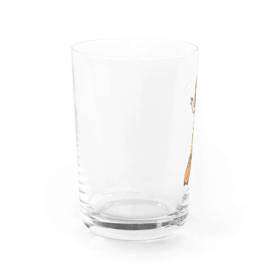 Sophie's storeのスケボー少女 Water Glass :left