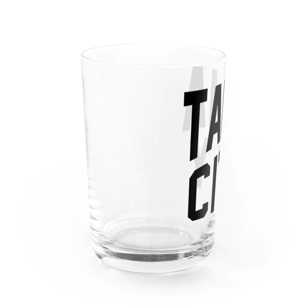 JIMOTOE Wear Local Japanの多摩市 TAMA CITY Water Glass :left