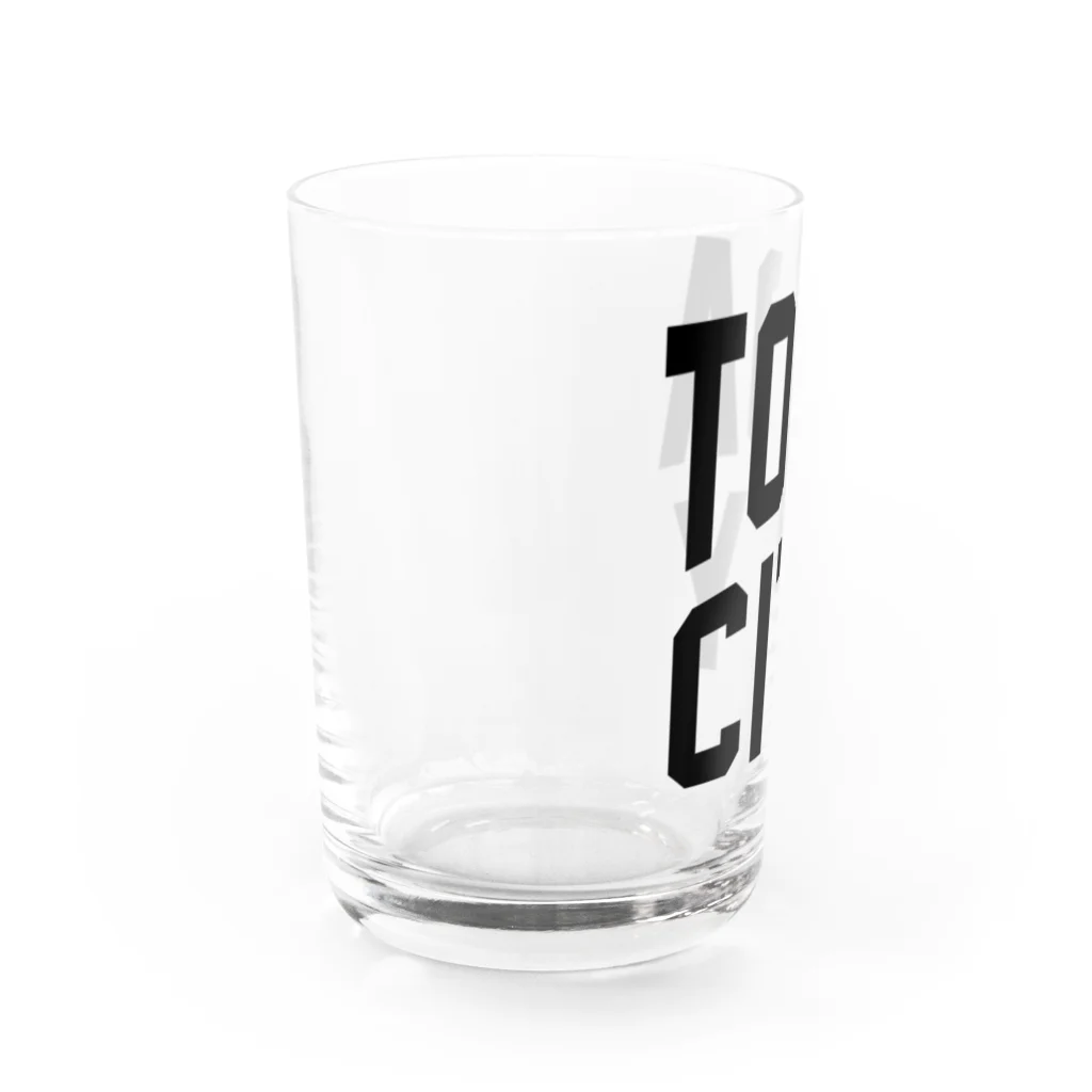 JIMOTO Wear Local Japanの戸田市 TODA CITY Water Glass :left