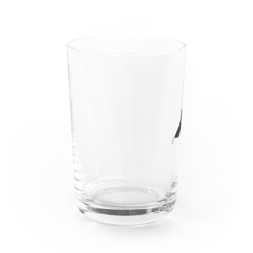 伊勢守 isenokami  剣道 x 日常  kendo inspired.のLife with Kendo (men) one point series Water Glass :left