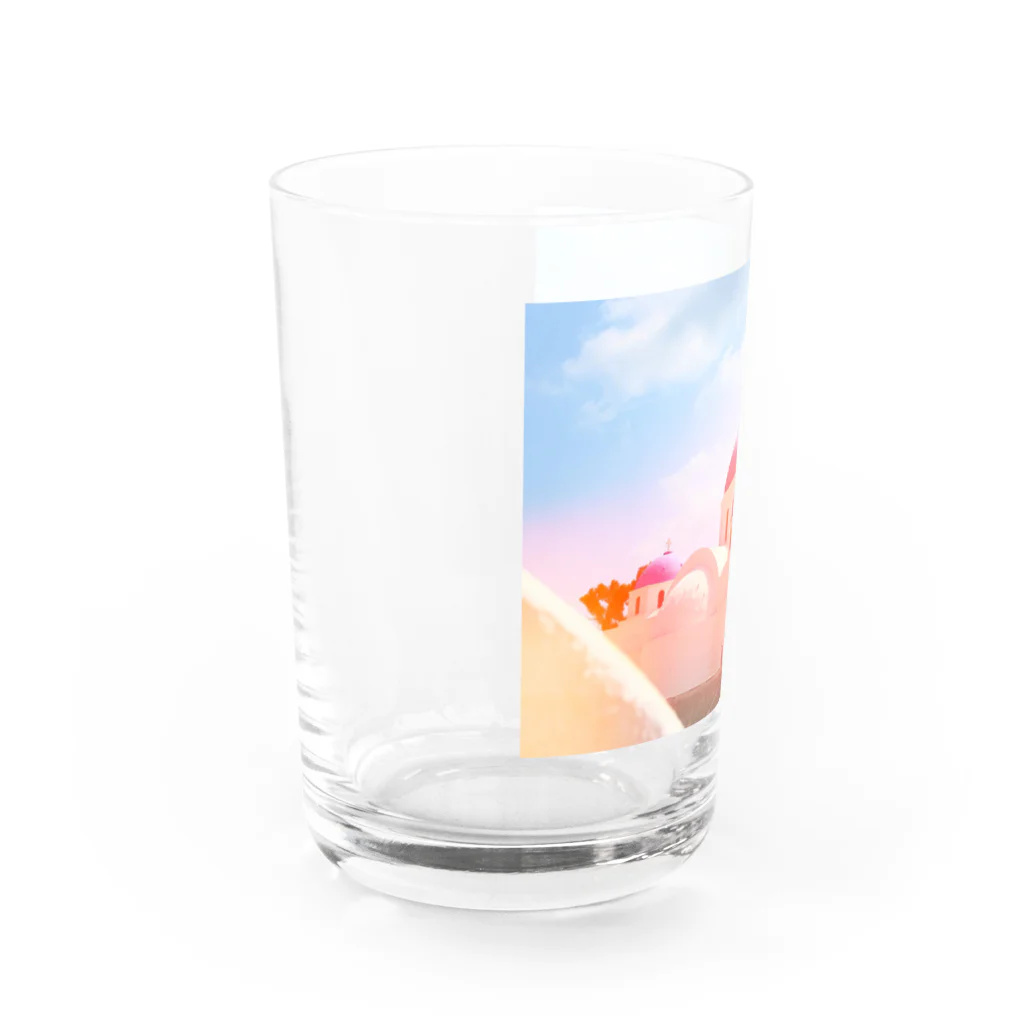 NEON LIGHT STARSのサントリーーニ Water Glass :left