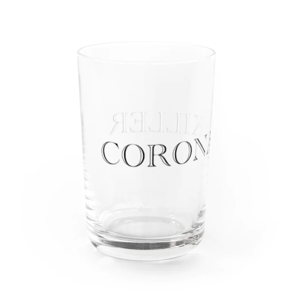 🍁のCORONA KILLER Water Glass :left