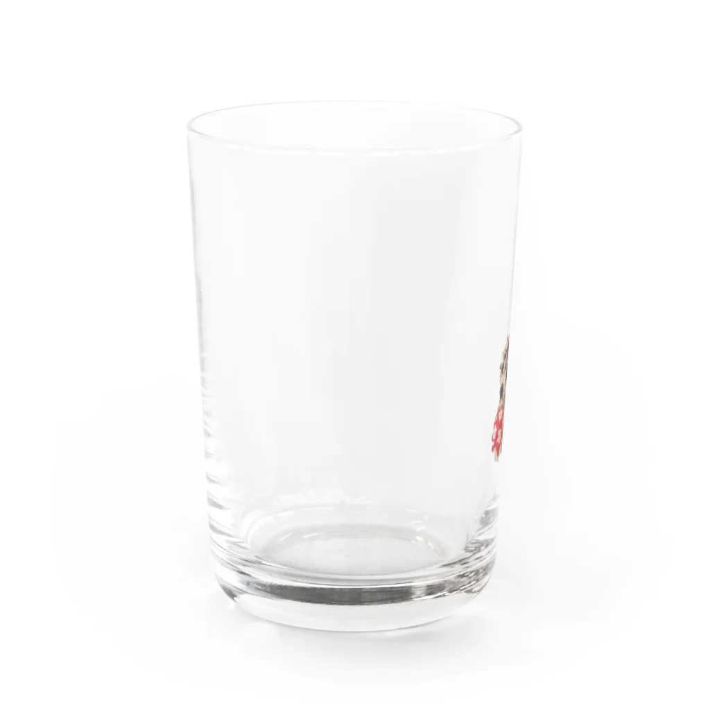 ちばのぶよのビーズのハリネズミくん Water Glass :left