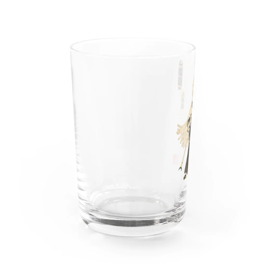 Rigelの江戸の花子供遊び 三番組ゆ組 Water Glass :left