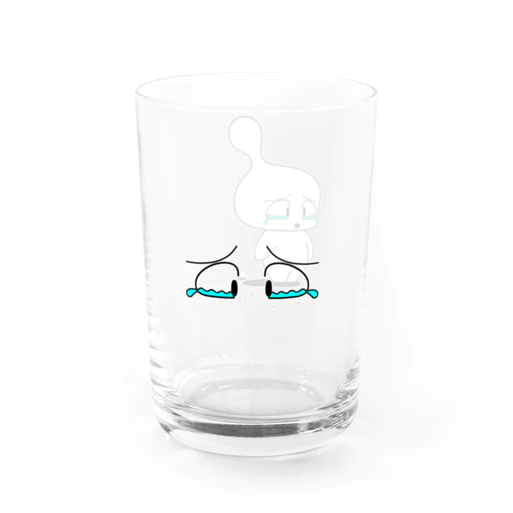 かなぴょこりのかなぴょこちゃんグラス Water Glass :left