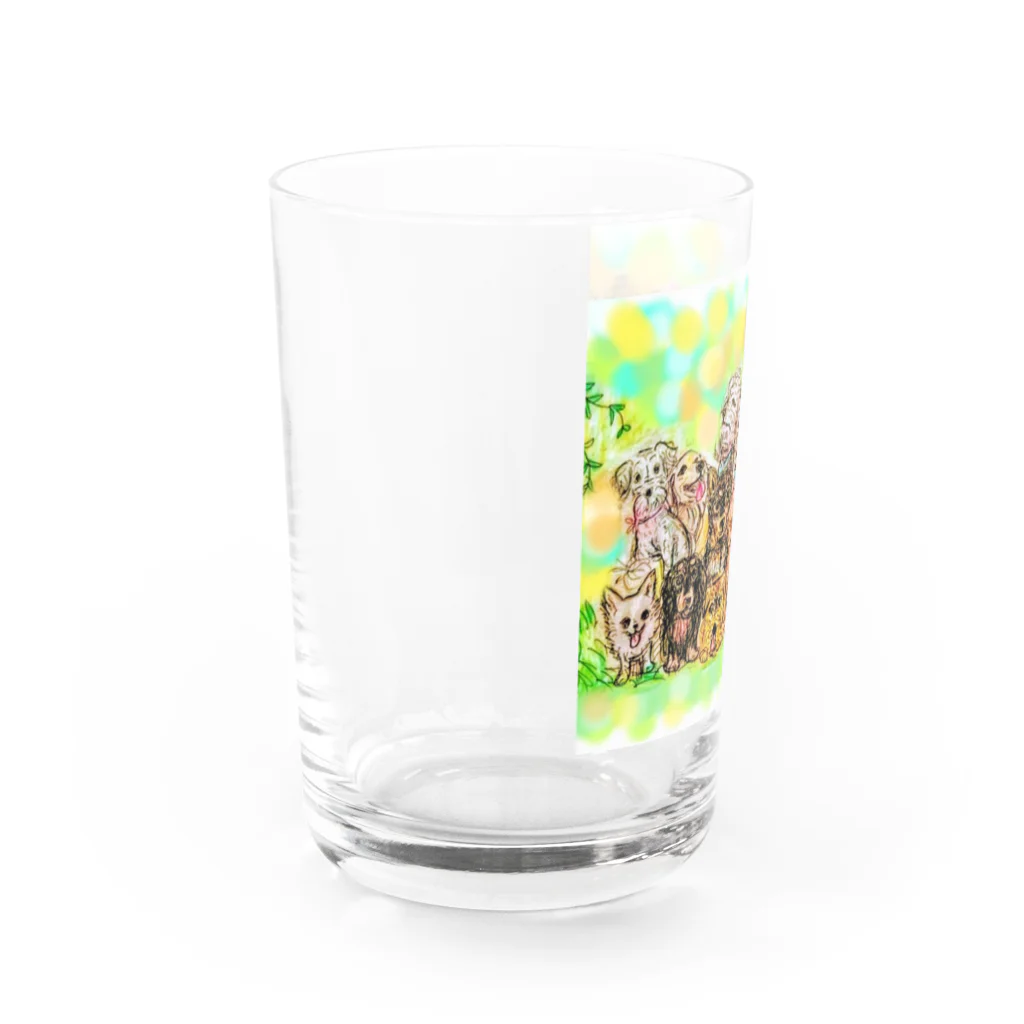 ナチュラルドッグリーフのDOG LEAF 2018 Water Glass :left