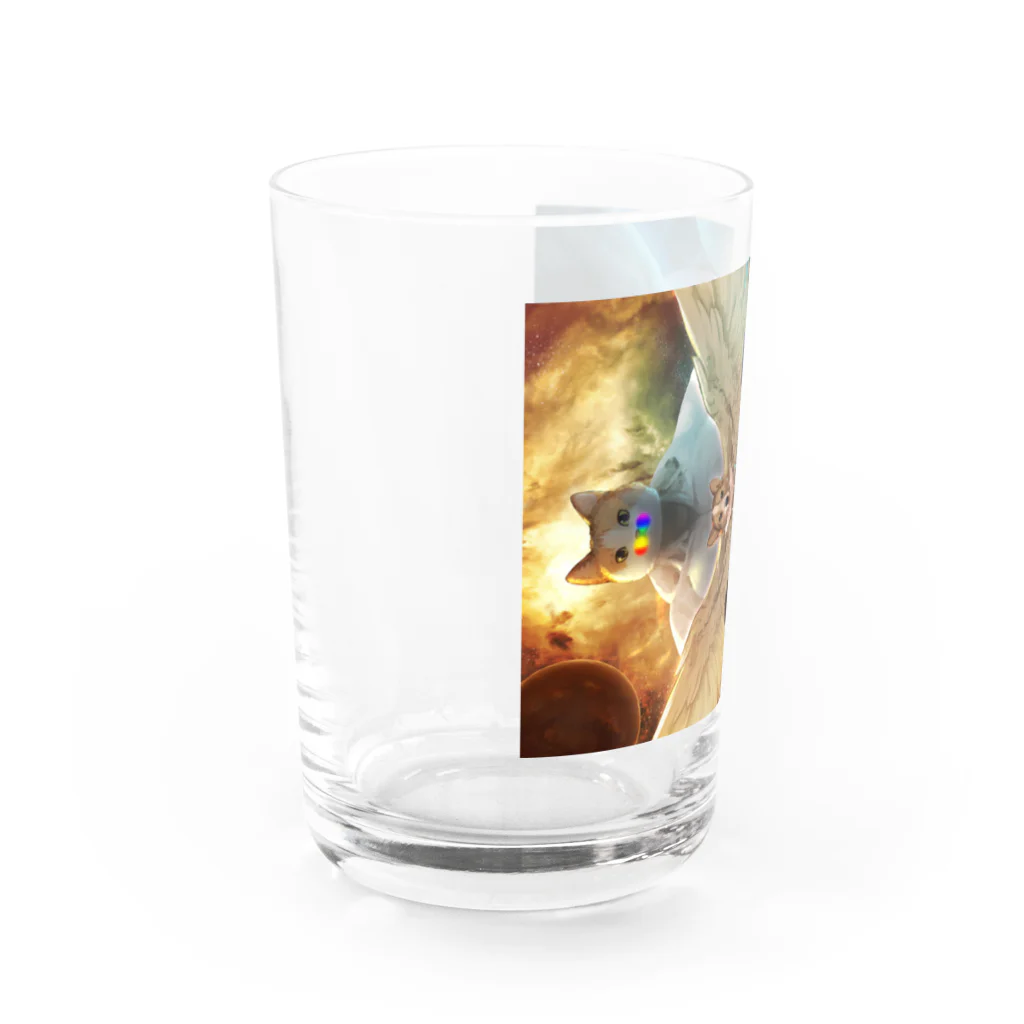 原田いすか‎ฅ( ̳• ·̫ • ̳ฅ)のODNER　（ﾖｺ） Water Glass :left