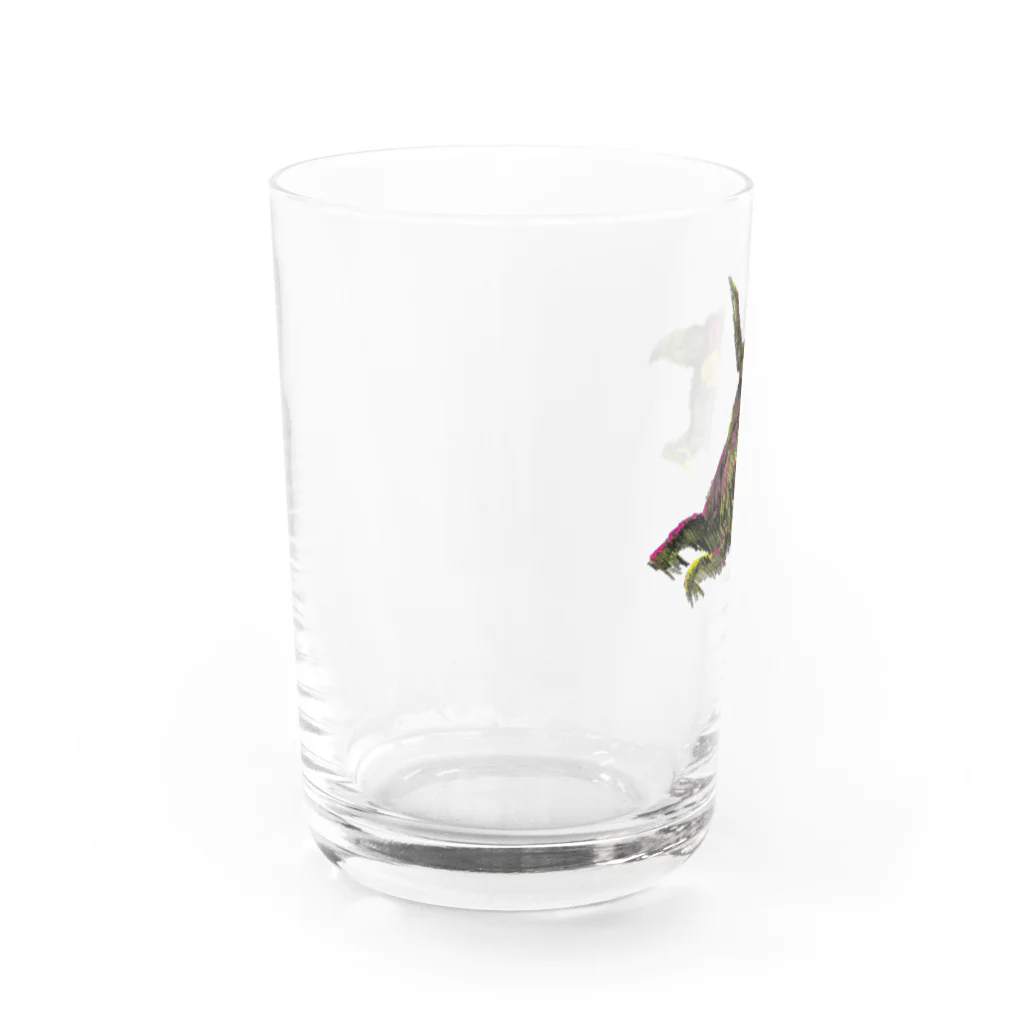 ｙ城のサンセット Water Glass :left