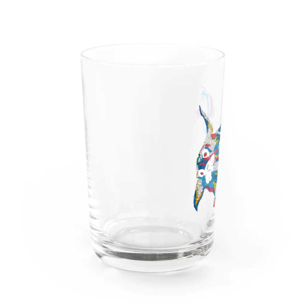 ｙ城の活力 Water Glass :left