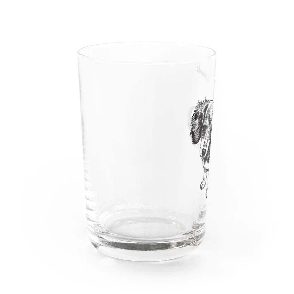 factoryhitomiのダックスフンド好きのあなたへ Water Glass :left