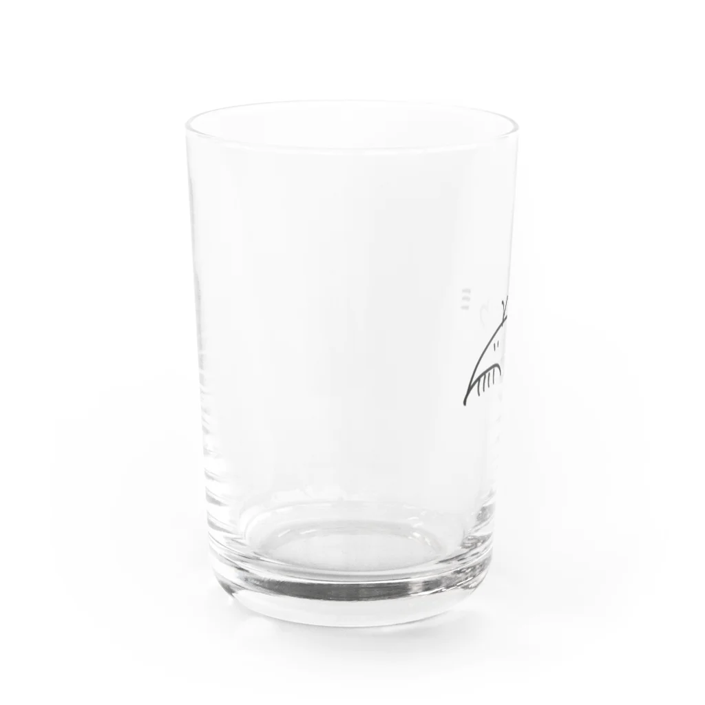 大橋頼(かいじゅうコット)の大橋頼・すばやいくじらくん Water Glass :left