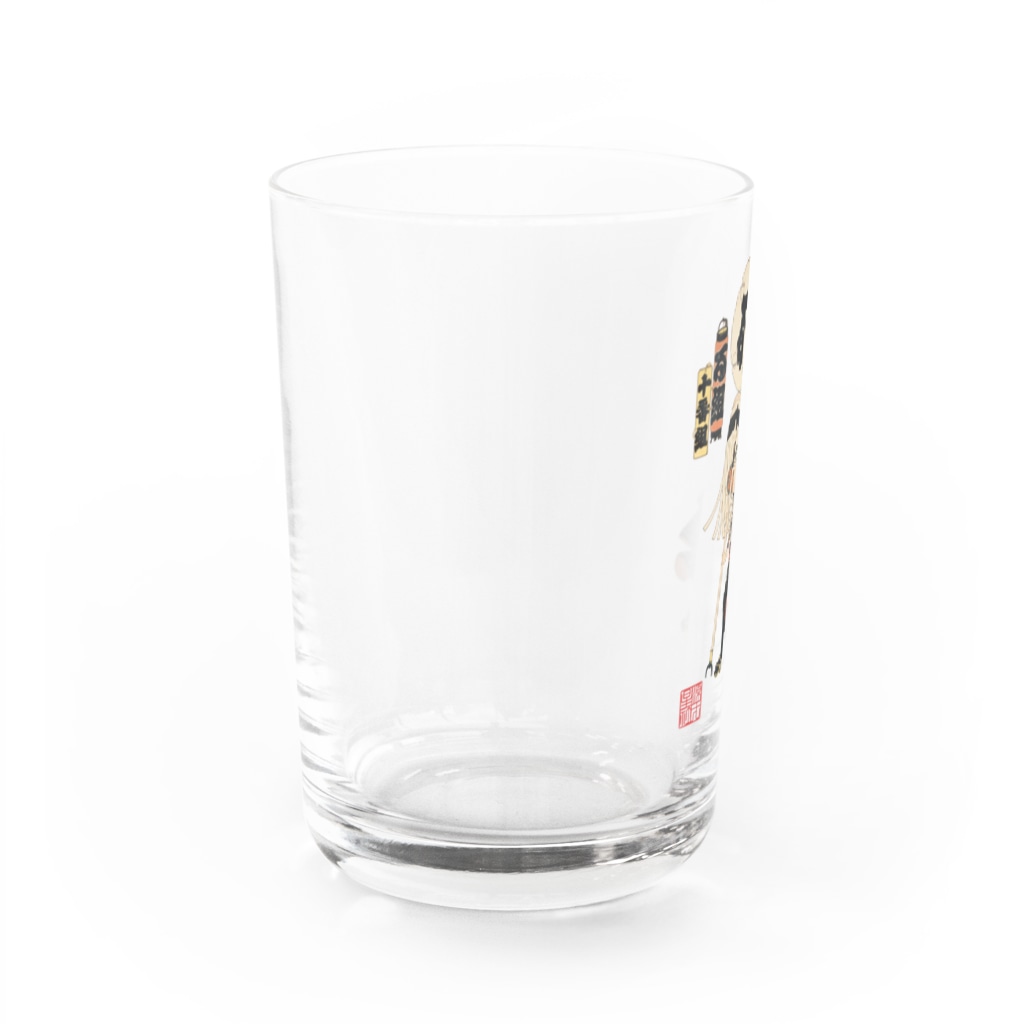 Rigelの江戸の花子供遊び 十番組る組 Water Glass :left