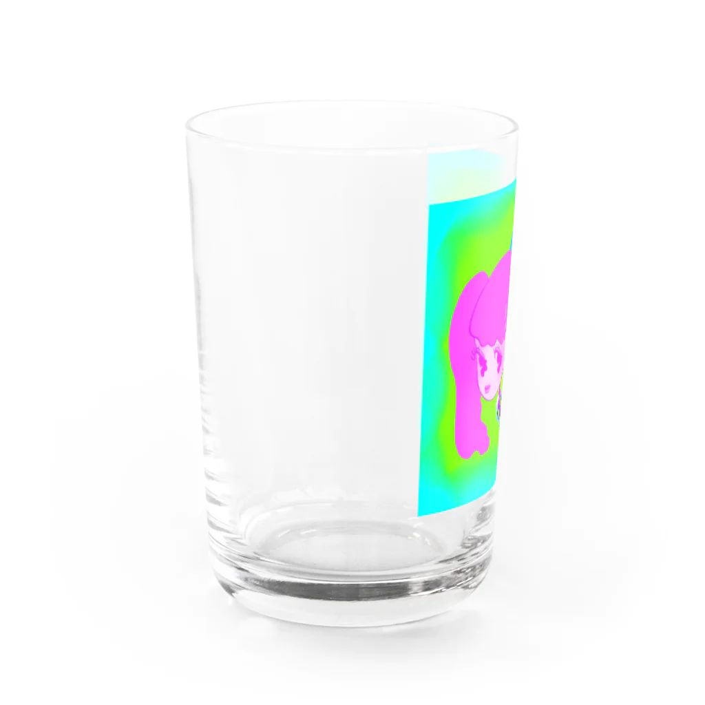 Dream_55_のらぶりーついんず Water Glass :left