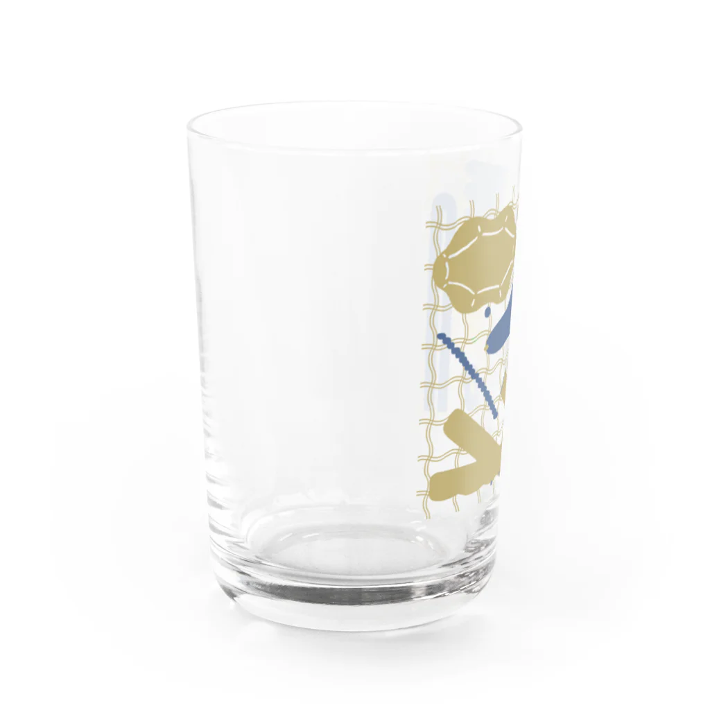 N1のgrid Water Glass :left