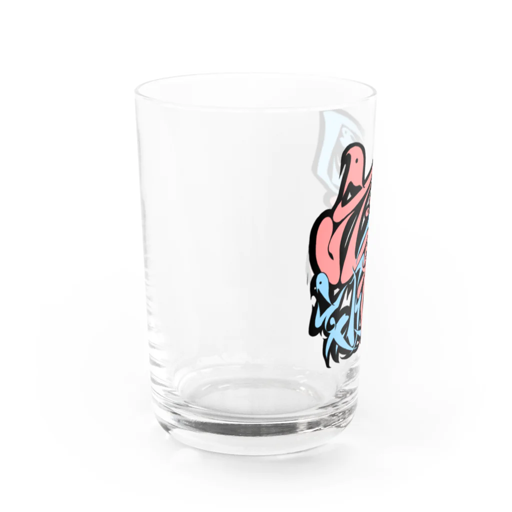 シノアの因果応報。(いんがおうほう) Water Glass :left